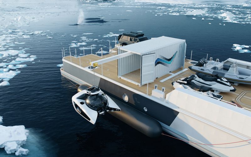 Nemo Submarine - Abstract Pattern Collection - Retina Quality