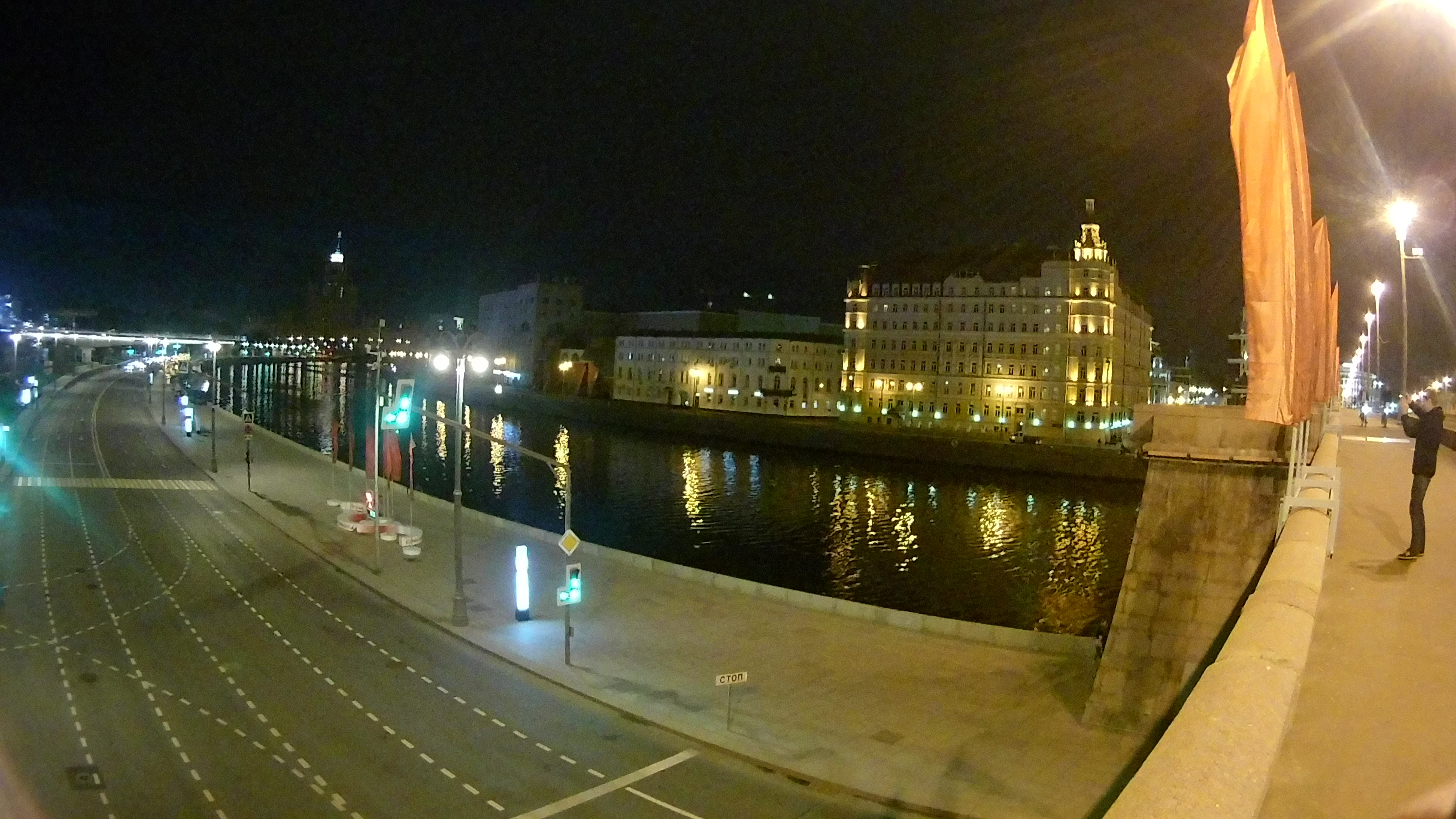 05.05.2018 Ночное дежурство на Мосту Немцова