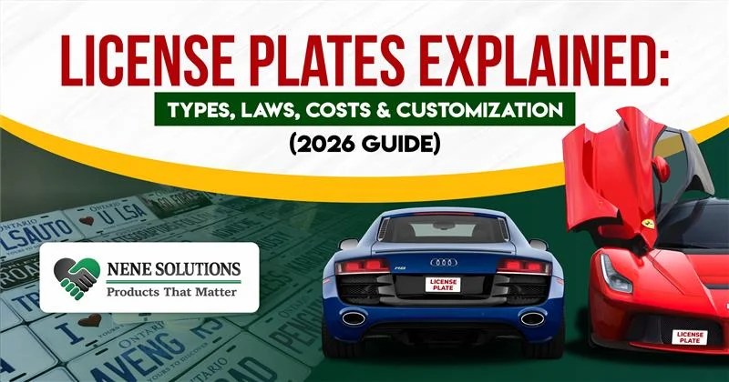 License Plates Explained Types, Laws, Costs, and Customization (2026 Guide)