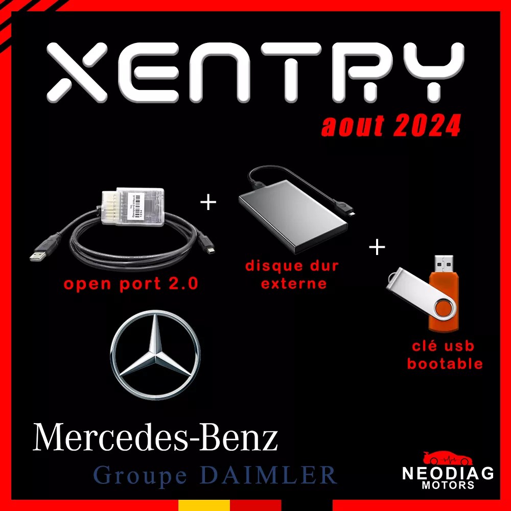 Kit Xentry Mercedes Complet