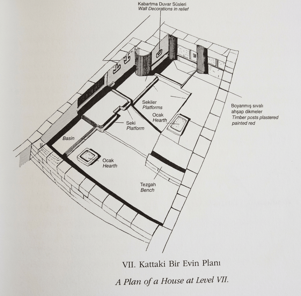 level 7 catalhoyuk house plan 24242