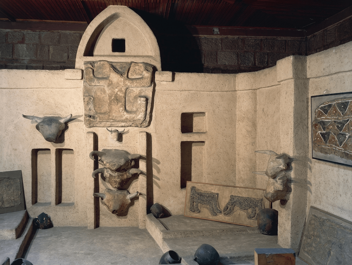 catalhoyuk bull worship 24663