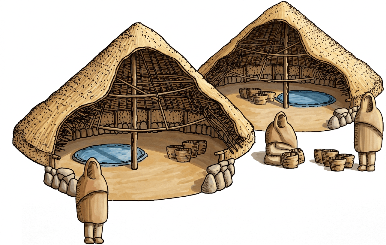 ppna semi subterranean huts 24890