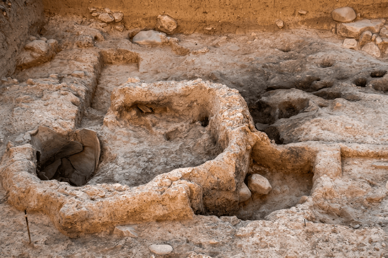 Early domestic architecture before the stone villages of later Neolithic Cyprus 259171