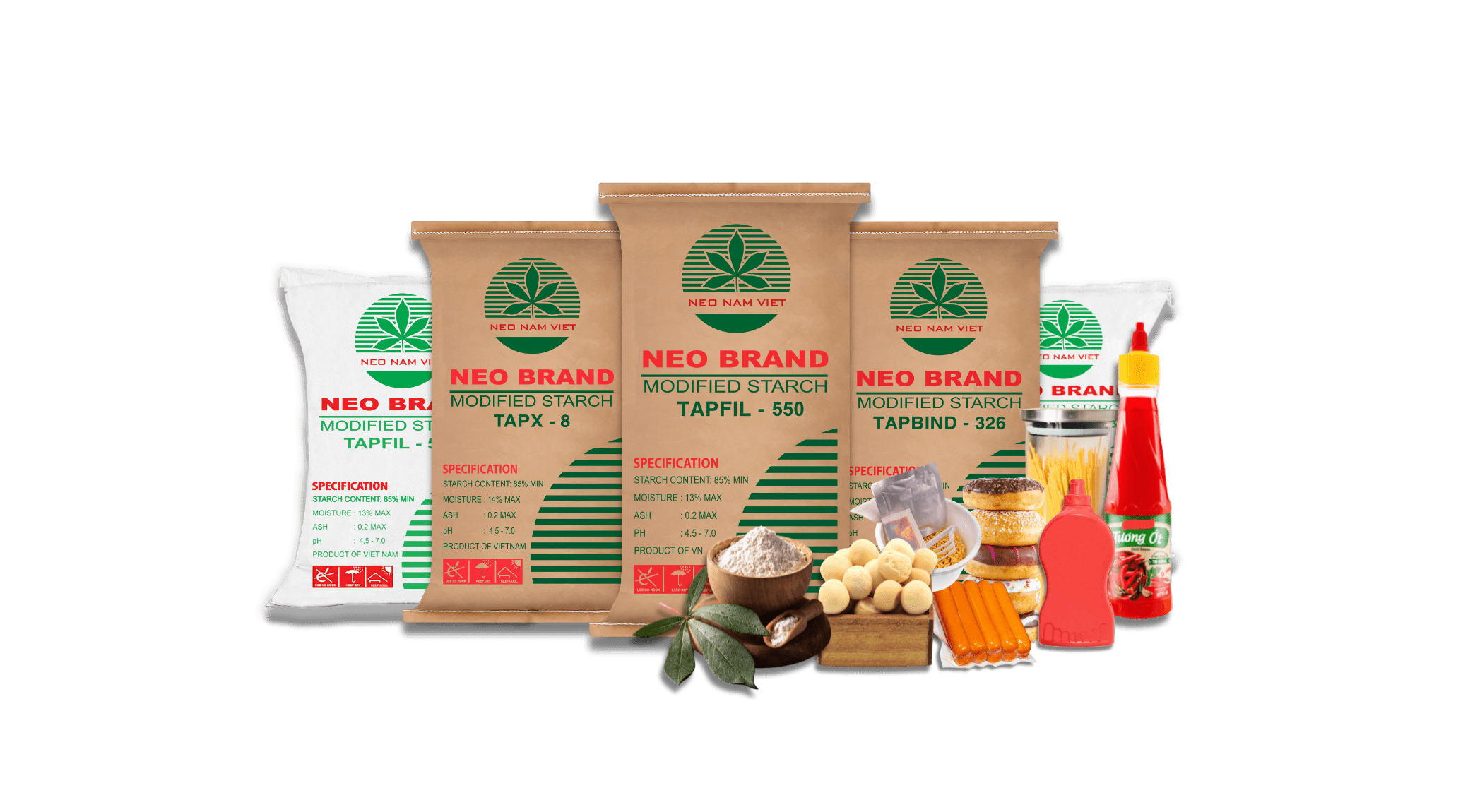 Modified tapioca starch