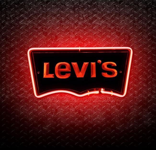 Levi's 3D Neon Sign For Sale // Neonstation