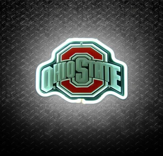 Buy Ohio State University 3D Neon Sign Online // Neonstation