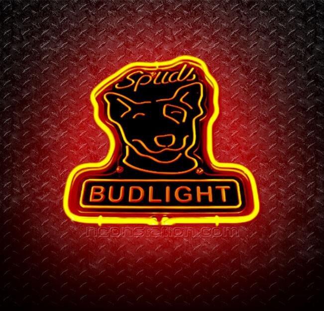 Spuds MacKenzie Bud Light 3D Neon Sign For Sale // Neonstation