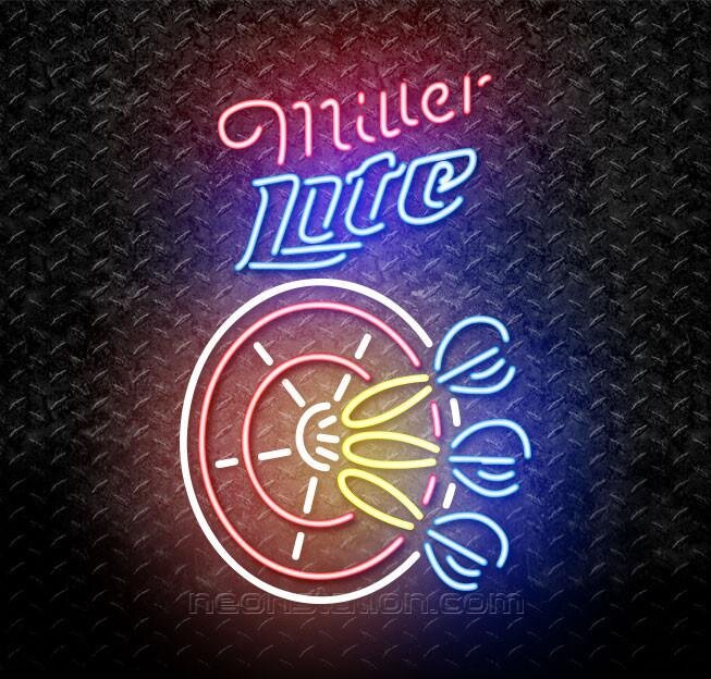 Miller Lite Darts Neon Sign For Sale // Neonstation