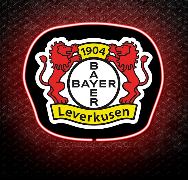 Bayer Leverkusen 3D Neon Sign For Sale // Neonstation