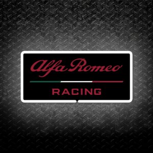 Formula One F1 Alfa Romeo Racing 3D Neon Sign