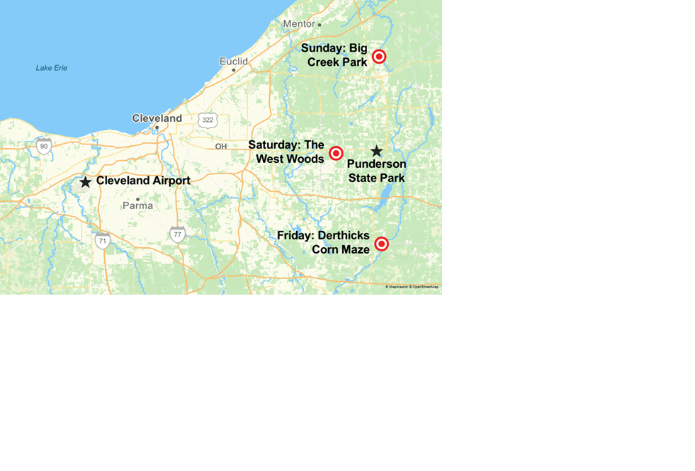 Area Map Ohio Club Area Map 