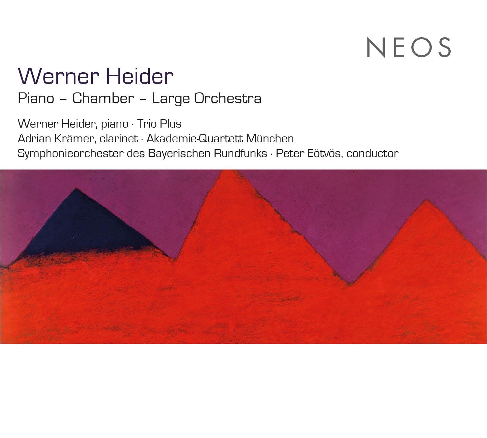 Werner Heider: Piano - Chamber - Large Orchestra