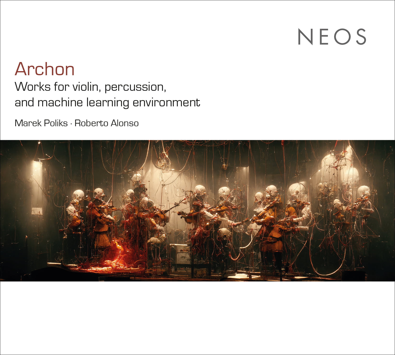 Archon: Works for violin, percussion, and machine learning environment