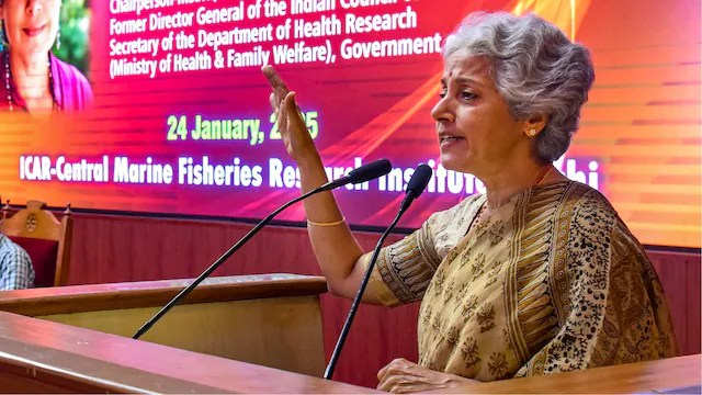 Dr. Soumya Swaminathan,