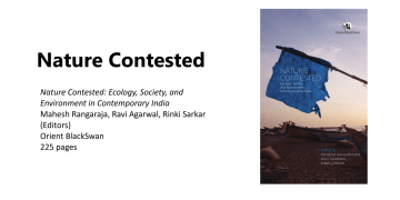 Nature Contested | Decoding India’s environmental challenges