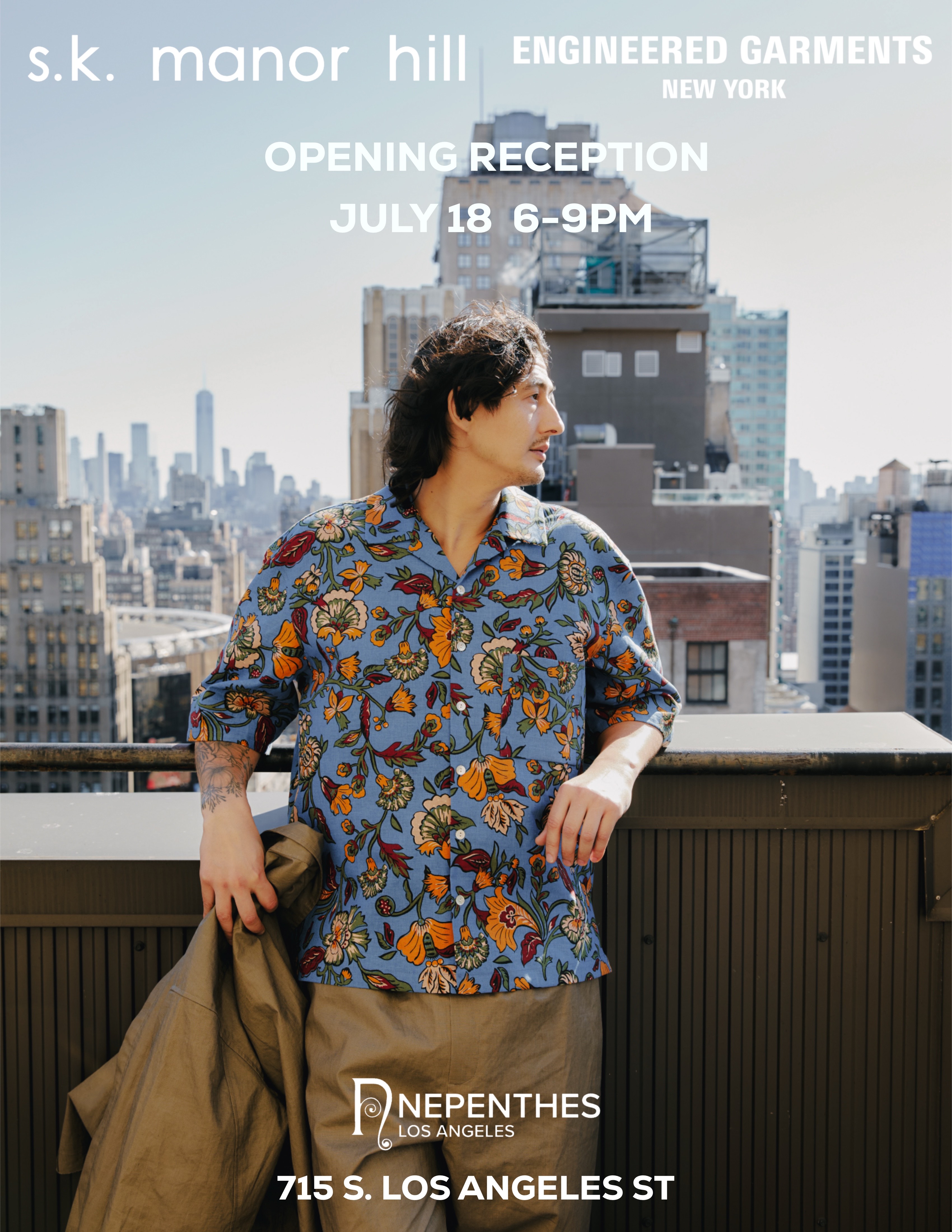NEPENTHES LOS ANGELES Unlikely 花井祐介 TEE NEPENTHES LOS ANGELES Unlikely 花井祐介 TEE
