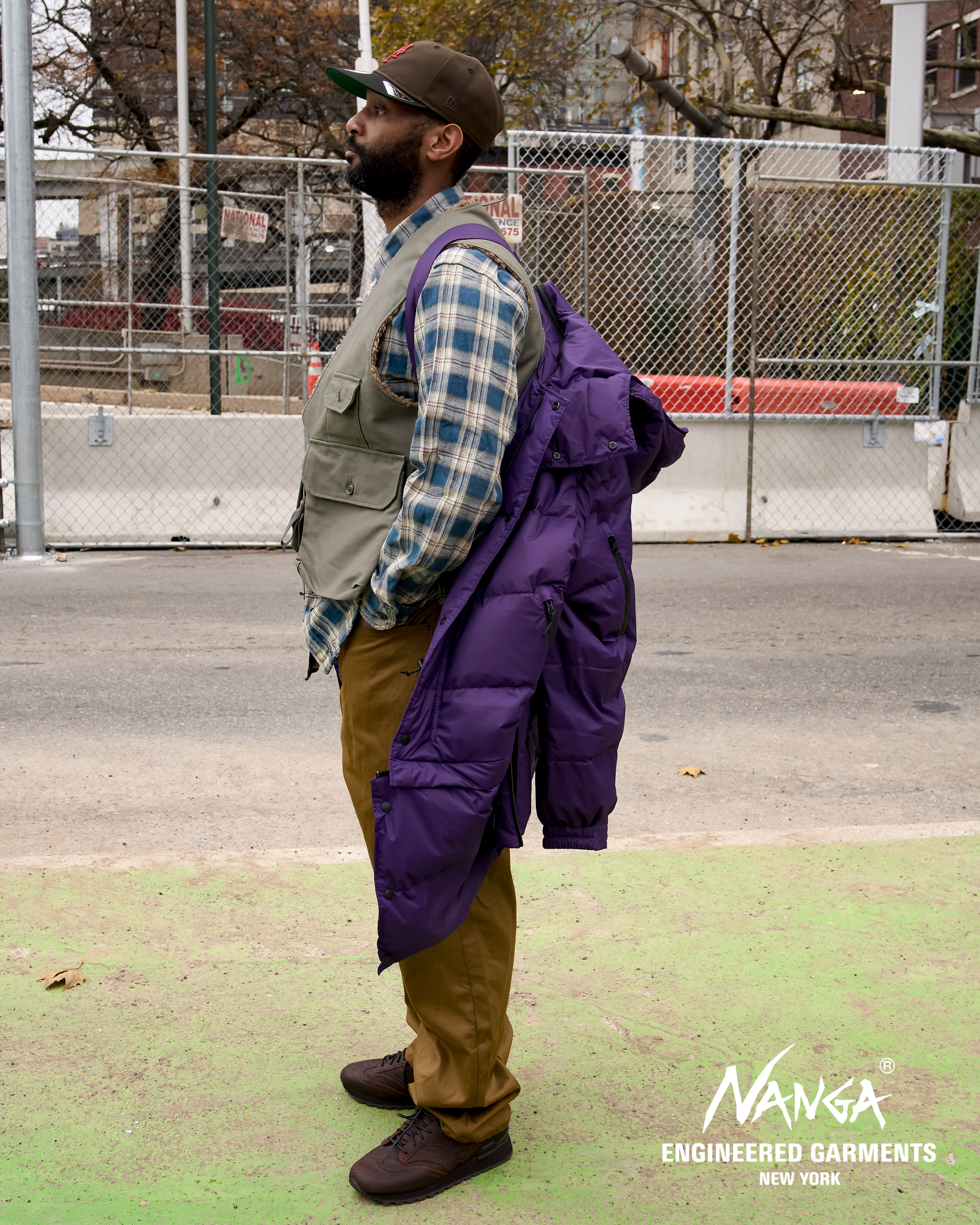 【年末セール】Engineered Garments×NANGA ラップベスト Engineered Garments x Nanga - Nepenthes Los Angeles
