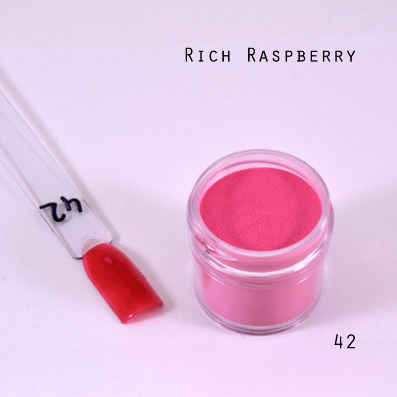 42 rich raspberry