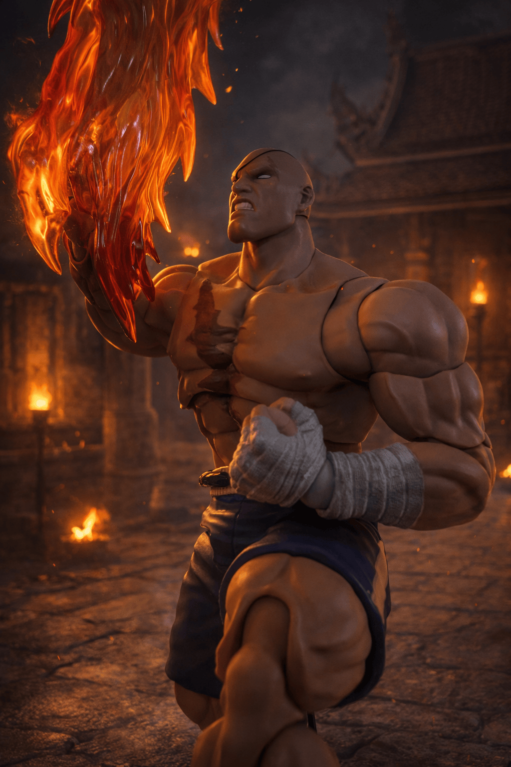 Storm Arena Sagat – Tiger Uppercut!!!
