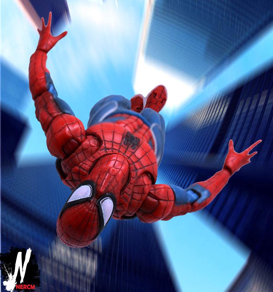 SpiderMan- Diving off skyscraper