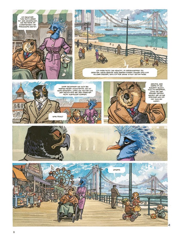 Blacksad 7, Carlsen, Seite 8