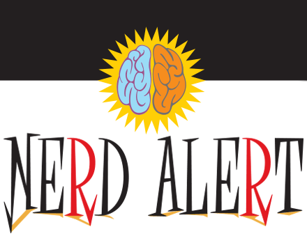 Nerd Alert Weasyl - Colorful Background Collection - 4K Quality