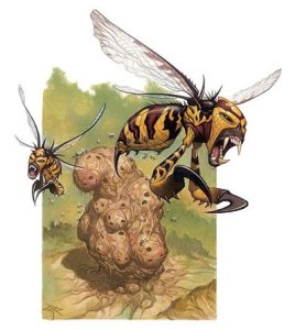 Famous Wizards of Distinction: Otiluke's howler wasps