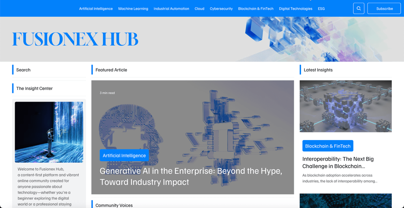 FusionexHub.com