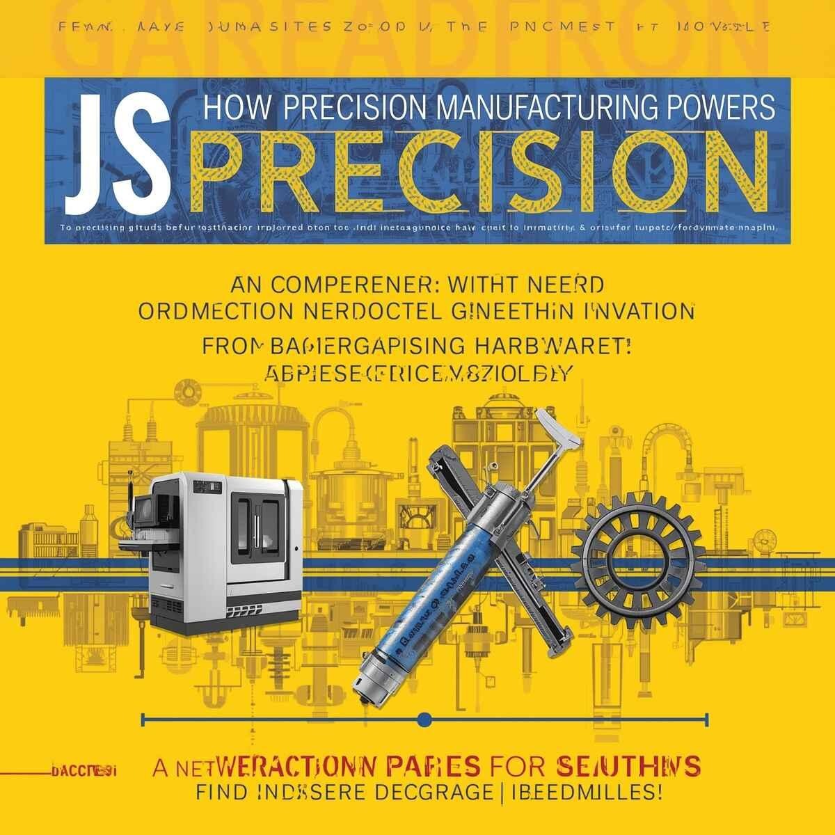 Advanced precision-engineered components symbolizing high-accuracy production across diverse industries