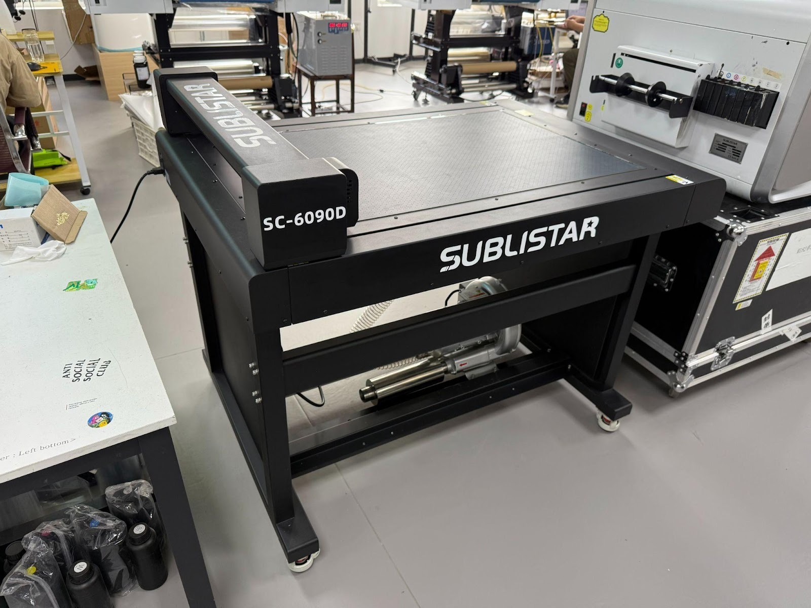 Dual‑Edge Flatbed DTF Cutter