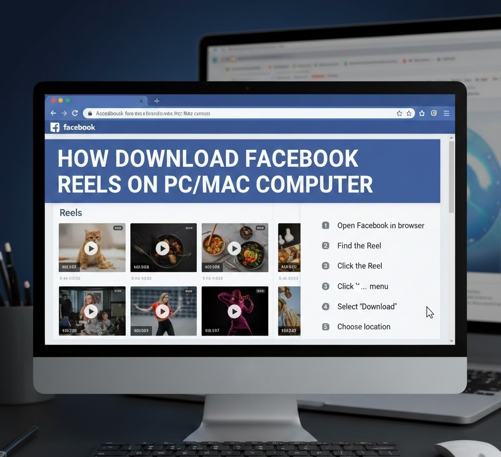 How to Download Facebook Reels on PC/Mac Computer