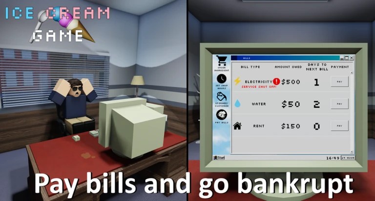 How Roblox Games Are Teaching Your Kids Everyday Job Skills Ice cream game roblox bills
