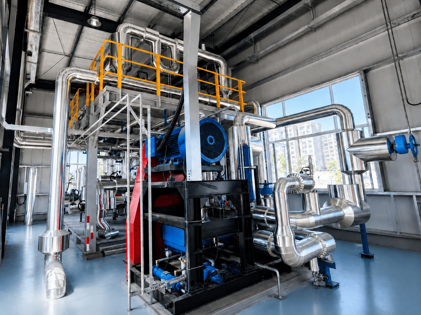 geothermal skid hydrogen heat exchanger