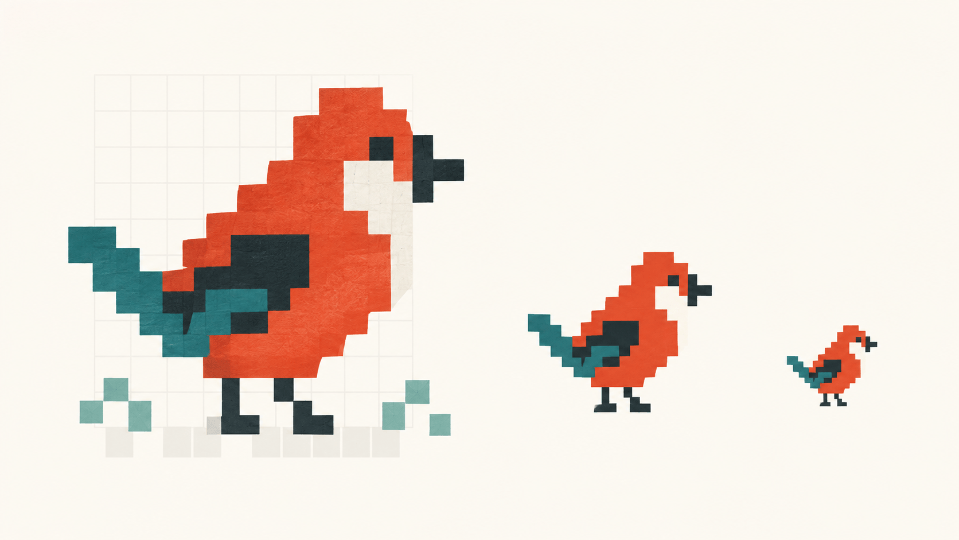 character design for small images