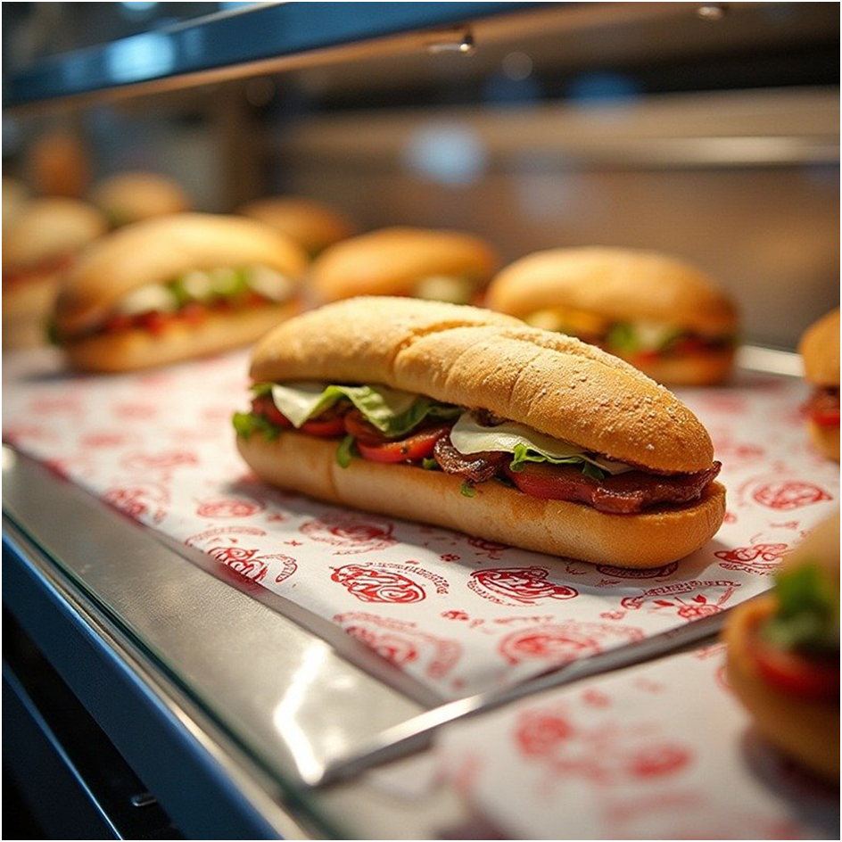 Food Wrapping Paper for Restaurants, Cafes and Food Businesses