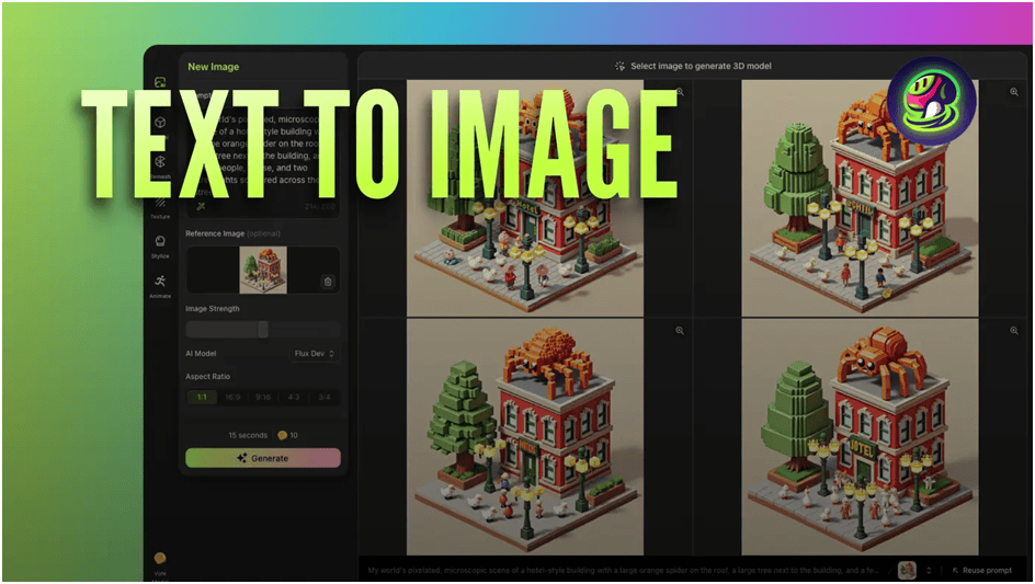 Meshy AI 3D Model Generation: Using Text and Images to Create 3D Assets