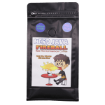 Regular Whole Bean Fireball Coffee with transparent Background