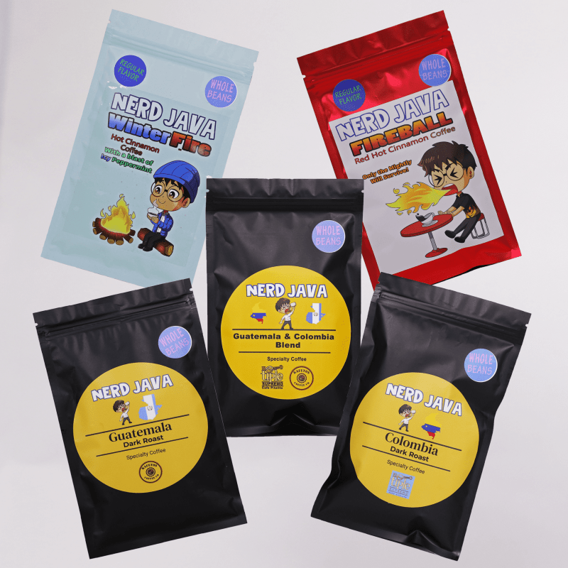 Regular Whole Bean Sample Pack Main Image