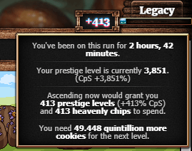 Cookie Clicker Ascension Guide - When to Ascend? - Nerd Lodge