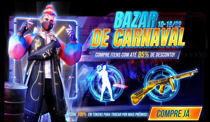 BAZAR DE CARNAVAL FREE FIRE