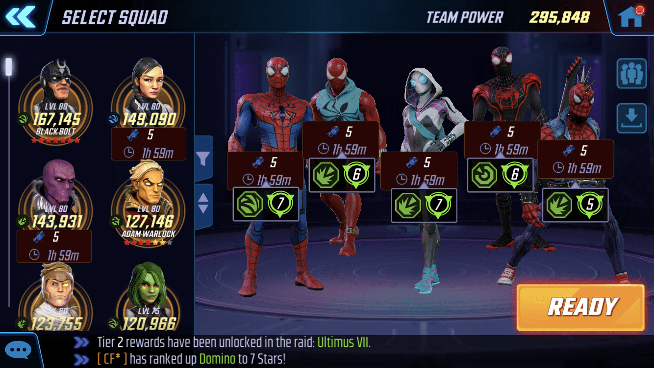 Top 5 MARVEL Strike Force Gameplay Tips, Image via: Marvel studios