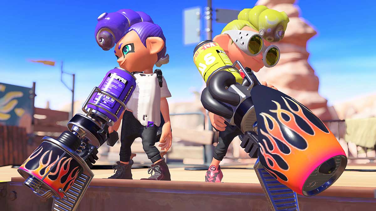 Splatoon 3 game update brings in weapons from Raiders and more