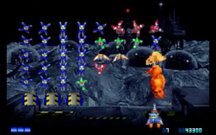 space invaders playstation