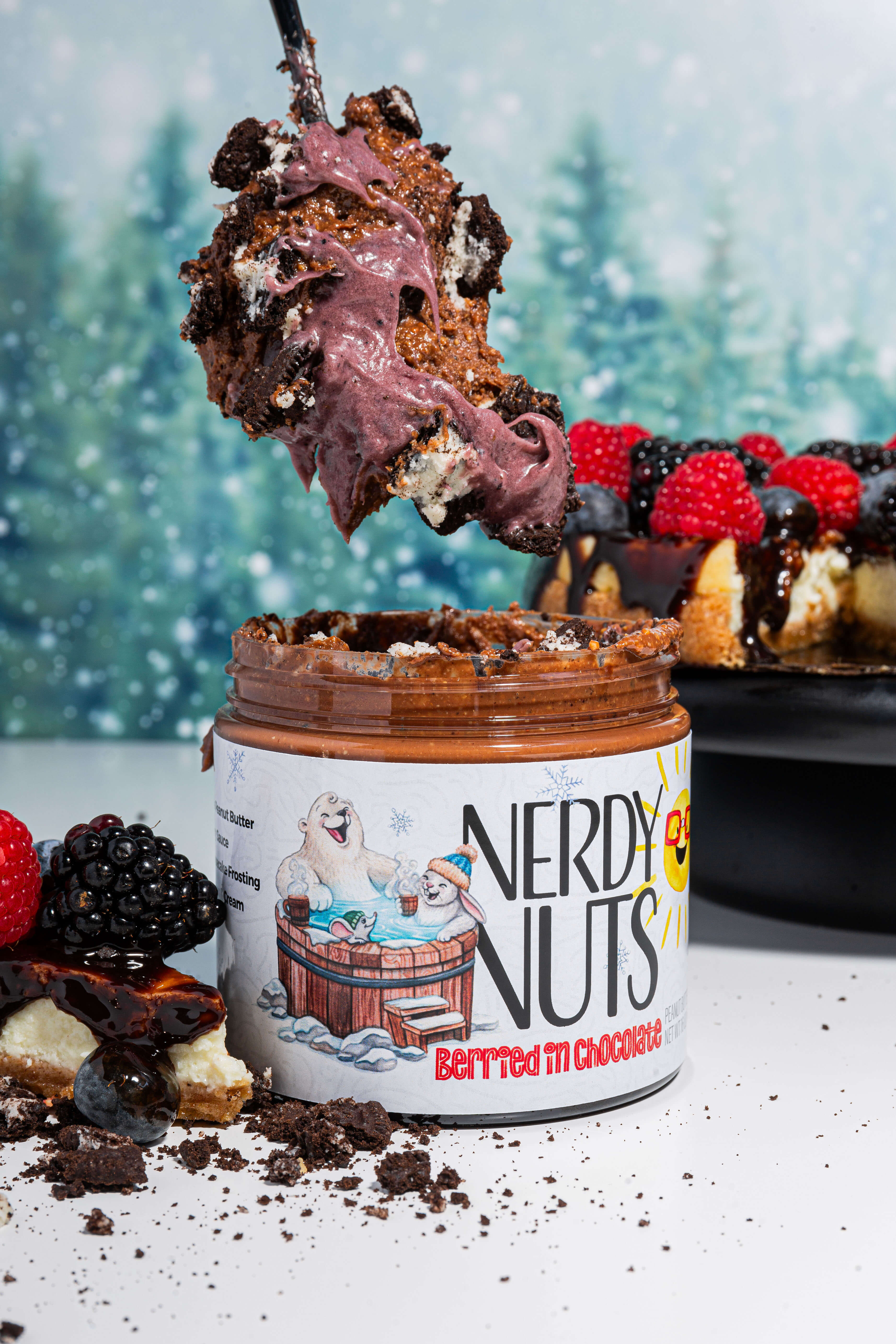 Berried In Chocolate Peanut Butter Treat Nerdy Nuts