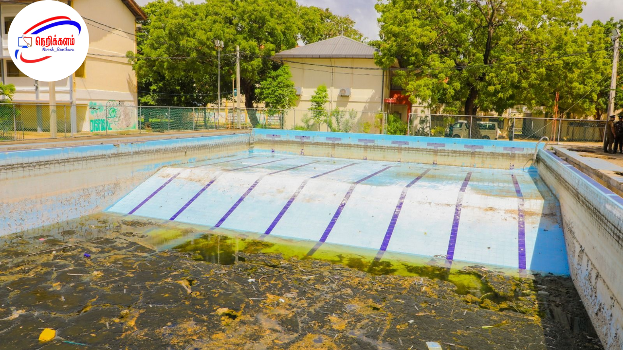 ஜப்பனா சென்ட்ரல் கல்லூரியில் புதிய நீச்சல் குளம்: அமைச்சர் சுனில் குமார கமக ஆய்வு