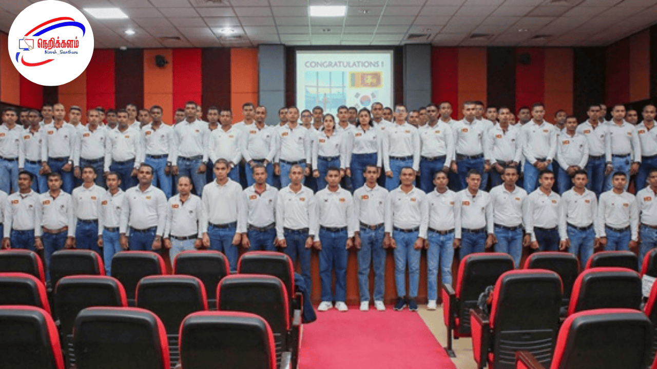 இலங்கை வெளிநாட்டு வேலைவாய்ப்பு பணியகம் தெரிவித்ததாவது, 2025 இல் மொத்தம் 3,469 இலங்கையர்கள் தென் கொரியாவுக்கு வேலைவாய்ப்புகளுக்காக பயணம் செய்துள்ளனர்.