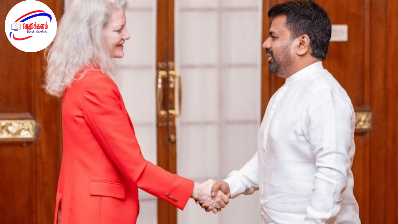 அமெரிக்க துணை செயலாளர் அலிசன் ஹுக்கர் – அதிபர் අනුර දිசනායක சந்திப்பு; கடல்சார் பாதுகாப்பும் பொருளாதார ஒத்துழைப்பும் கவனத்தில்