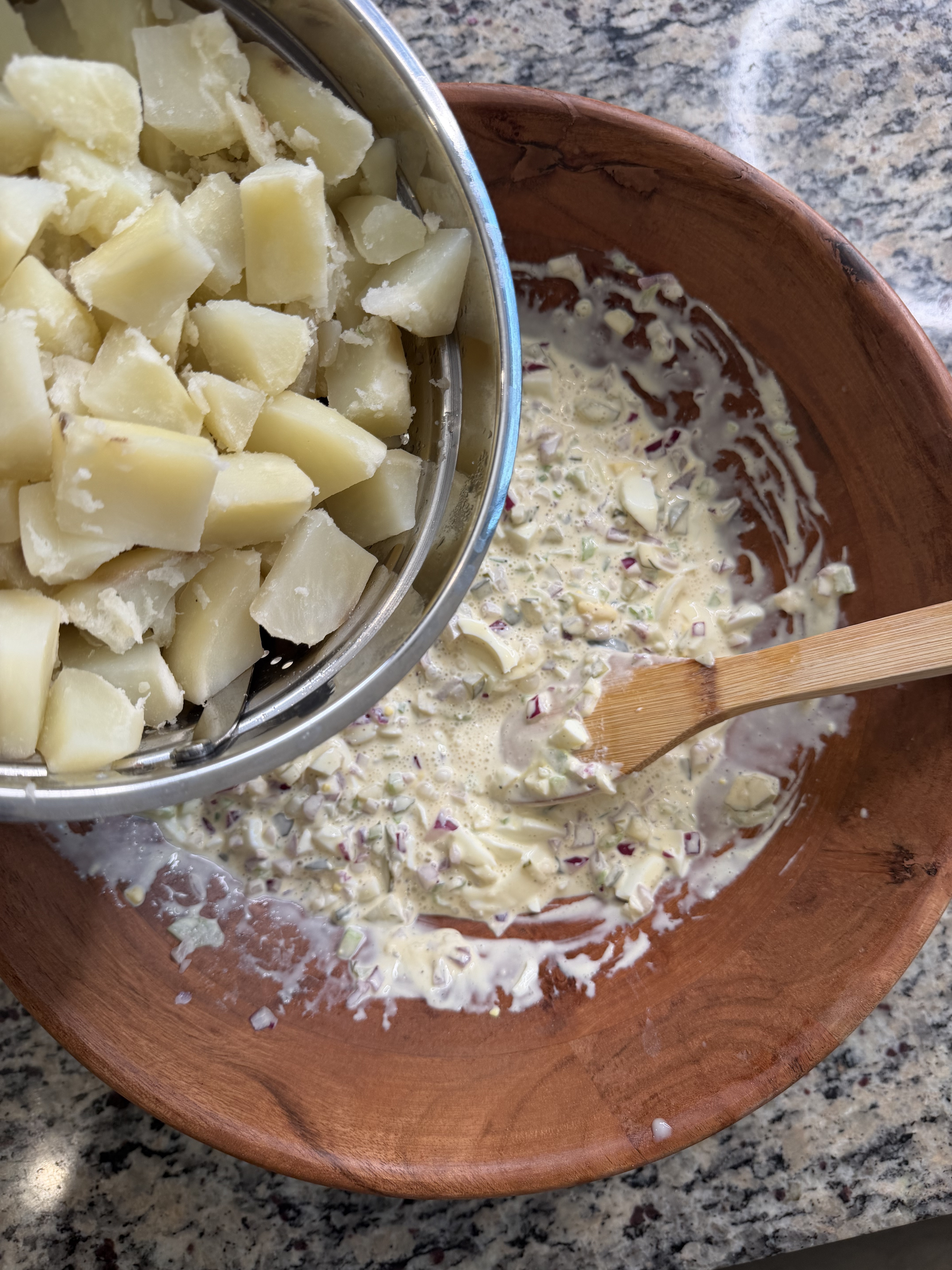 Homemade Southern Potato Salad
