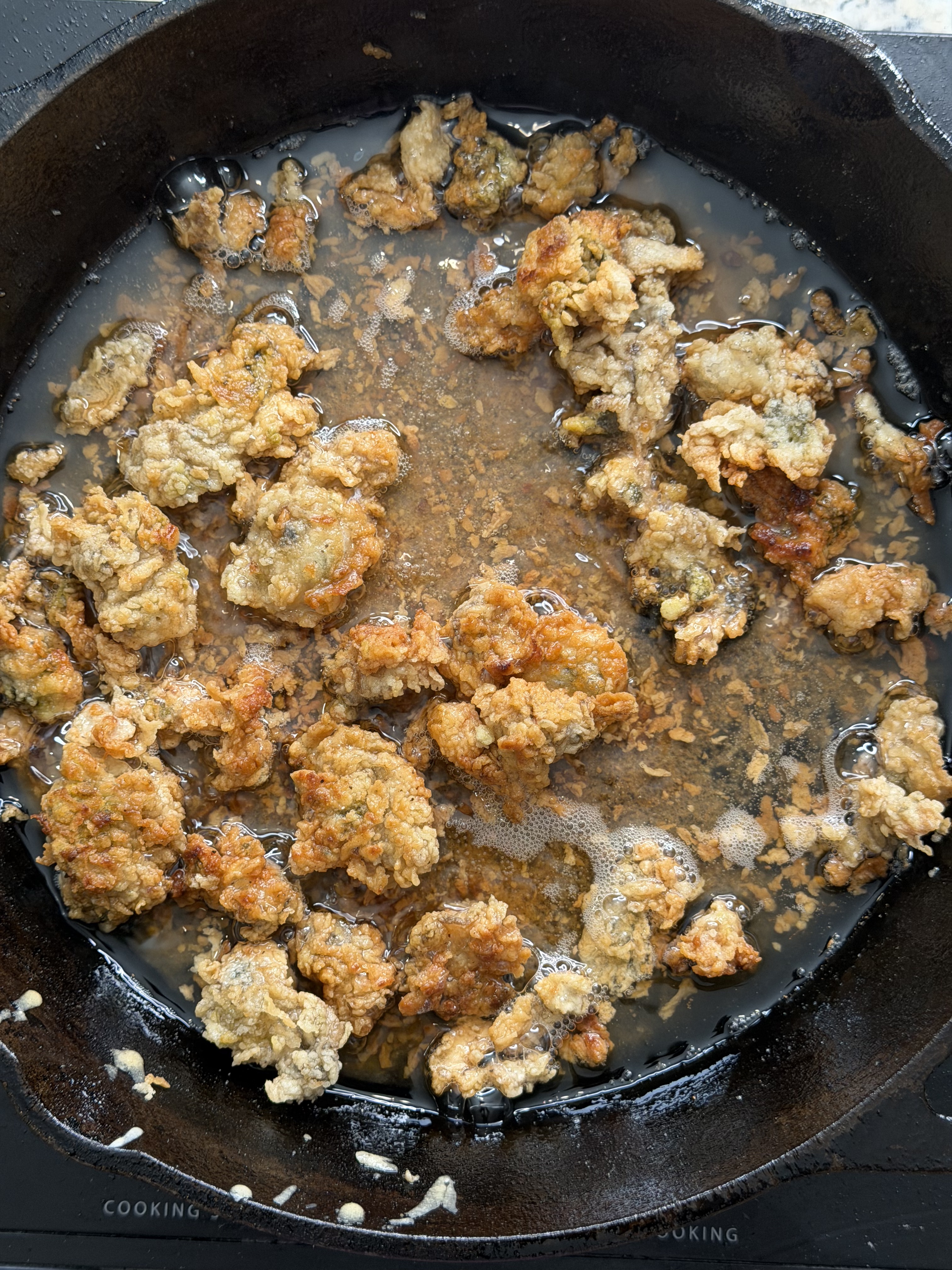Crispy Oyster Sisig